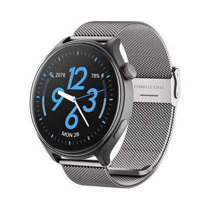 <tc>Runmefit</tc> GTR2 スマートウォッチ - スチールストラップ